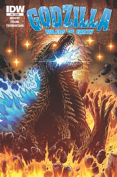 Comics Books Godzilla Idw Kaiju Battle