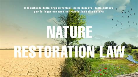 Vittoria Per Il Manifesto Per La Nature Restoration Law FISNA