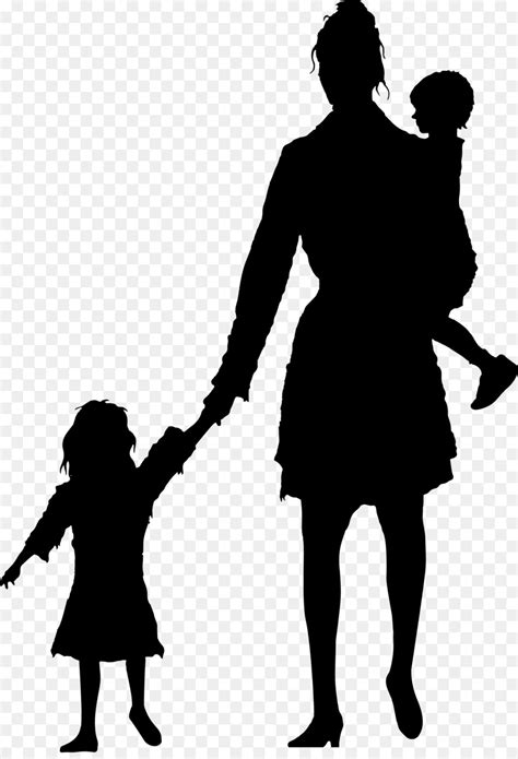 Free Mother Daughter Silhouette Images, Download Free Mother Daughter ...