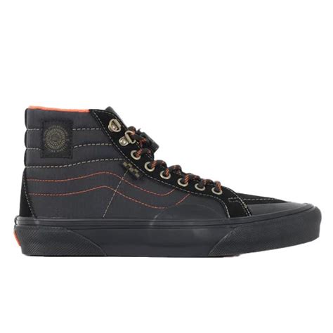 Vans Sk8 Hi Reissue Spitfire Black Flame The Point Skate Shop