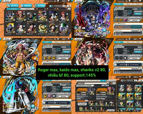 One Piece Bounty Rush Accounts for Sale - Buy OPBR Account | 1v9