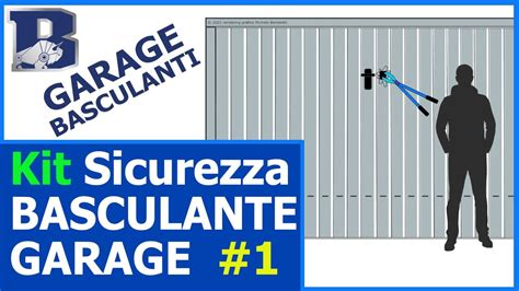 Kit Sicurezza Basculante Garage Serratura Garage Antiscasso Blindax