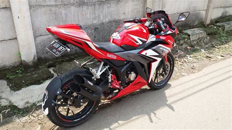 Modifikasi All New CBR 150R 2016 Racing RED - YouTube