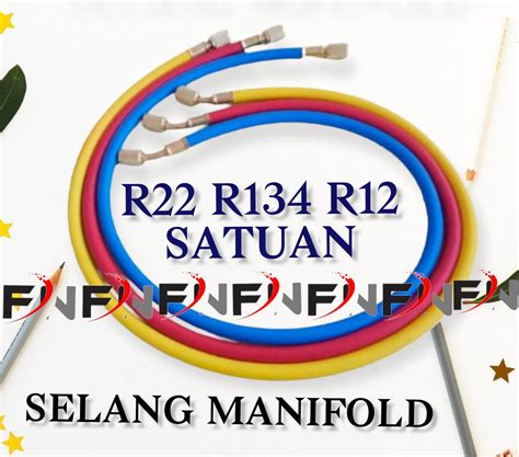 Selang Manifol R22 Selang Pengisian Freon R134 Slang Manifold R22