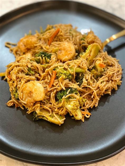 Shrimp Stir Fry With Ramen Noodles Simply Altered Eats