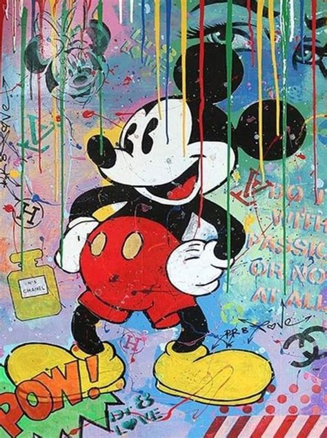 Pin By Carmo Gomes On Anima O Mickey Mouse Art Original Paintings Art