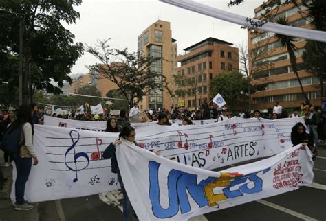 Imágenes Las Marchas Estudiantiles En Bogotá Y Otras Ciudades Rcn Radio