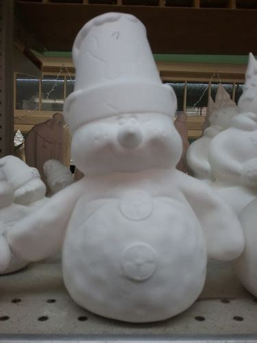 Crackpot Snowman Deenasceramics