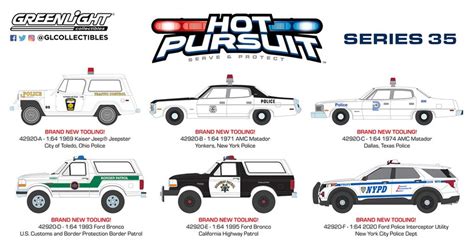 GreenLight Hot Pursuit Series 35 1Box 6pcs HLJ