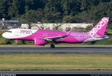 Ja P Airbus A N Peach Maximilian Haertl Jetphotos