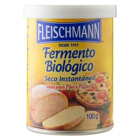 Fermento Biol Gico Seco Instant Neo Fleischmann Pote G