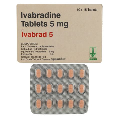 Innapure 5mg Tabletivabradine 5mg 10 Tablets In 1 Strip