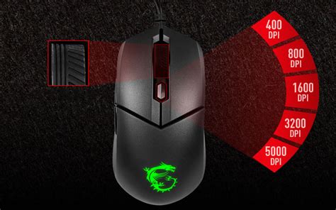 MSI Clutch GM11 Noir - Easy Gaming