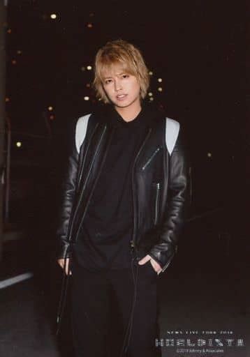 NEWS Yuya Tegoshi Above The Knee Costume Black Both Hand