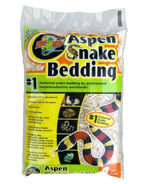 Zoomed - Aspen Snake Bedding