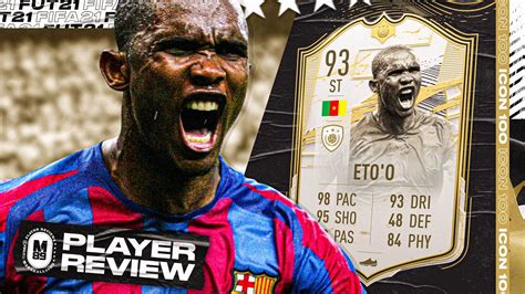 BARCELONA ETO O 93 ICON MOMENTS ETO O PLAYER REVIEW FIFA 21