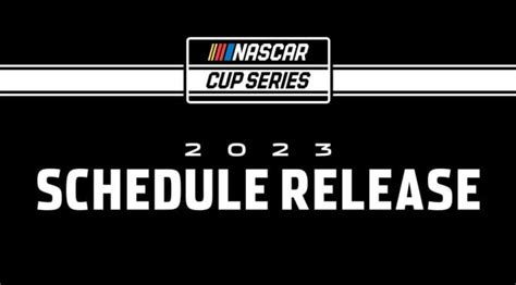 NASCAR unveils 2023 schedule for all national series | NASCAR.com