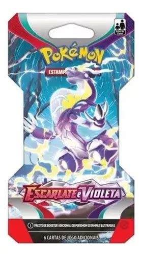 Blister Unit Rio Booster Pok Mon Escarlate E Violeta Copag Mercadolivre