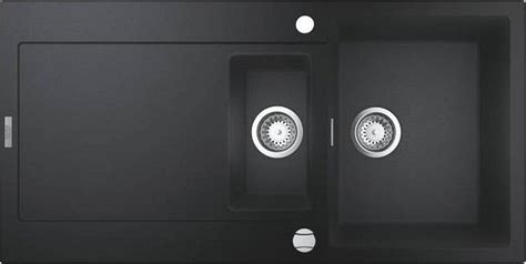 Мойка прямоугольная 100x20x50 см Grohe K500 гранит цвет черный ️ купить ...
