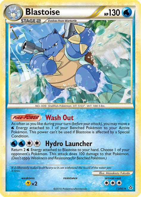 Blastoise HSUnleashed Pokémon TCG Guru