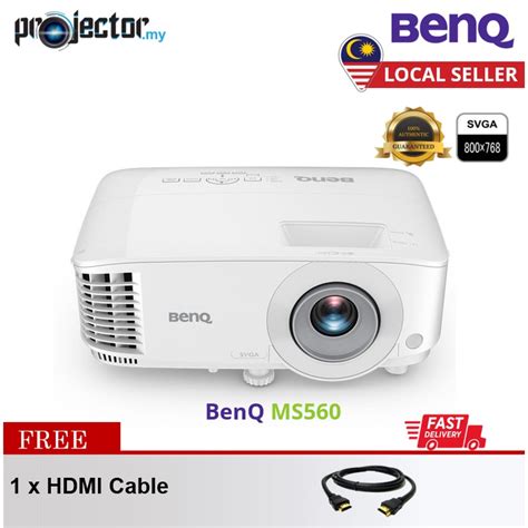 Benq Ms Svga Ansi Lumens Dlp Business Projector Office