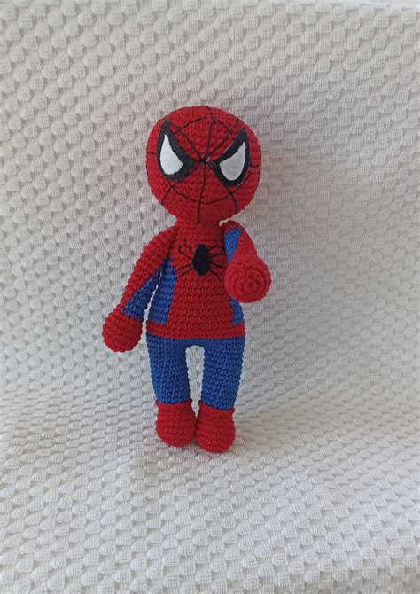 Homem Aranha de Crochê Amigurumi Elo7 Produtos Especiais