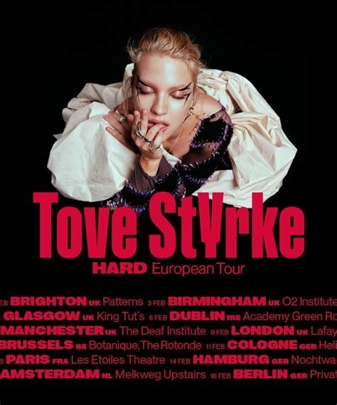 Tove Styrke - HARD - European Tour 2023 - 07 February 2023 - The Deaf ...