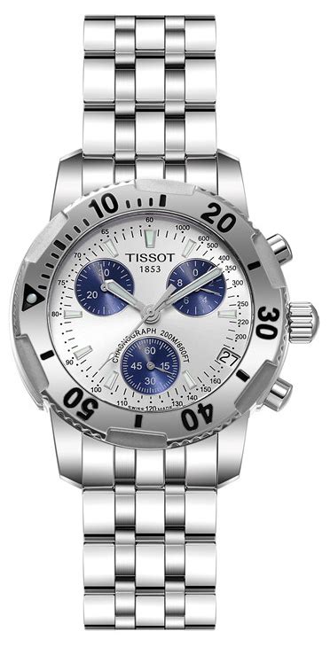 T Tissot Prs Quartz Chronograph Silver Dial Watch