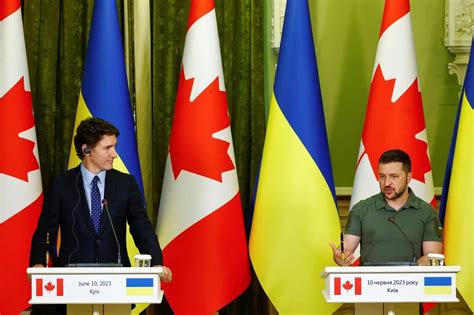 Justin Trudeau Llegó A Kiev En Una Visita Sorpresa Y Anunció Un Nuevo