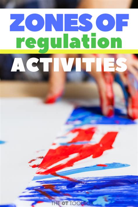 Zones Of Regulation Activities The Ot Toolbox