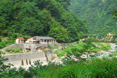 信州山遊びねっと 黒部渓谷トロッコ電車 祖母谷温泉 黒薙温泉 2013年8月10～11日