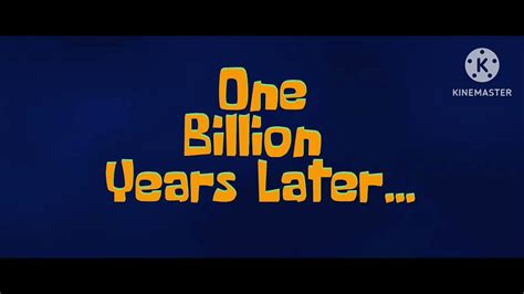 One Billion Years Later Time Card Youtube