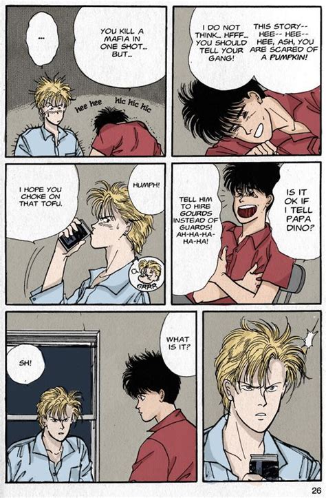 Ash And Eiji Manga Panel Art Gay Fish Manga Fish