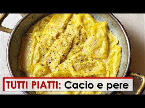 Tutti Piatti At Felidia Ravioli Cacio E Pere Italian Recipes