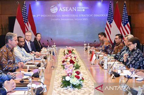 Pertemuan Bilateral Indonesia Amerika Serikat Antara News