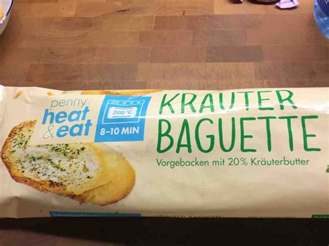 Penny Ready Kr Uter Baguette Kalorien Neue Produkte Fddb