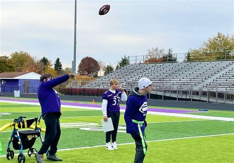 For The First Time Flag Football Unites Local High School Athletes Of