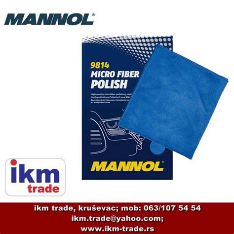 Mannol Microfiber Polish Mikrofiber Krpa Za Poliranje Ikm Trade