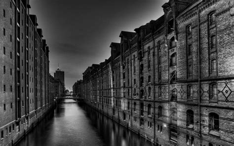 Sfondi Monocromo Citt Strada Paesaggio Urbano Riflessione Ponte