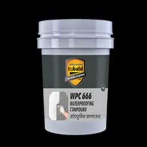 Waterproofing Coating Trubuild Wpc Packaging Size Kg Liquid At