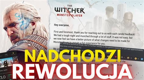 NADCHODZI REWOLUCJA WIEDŹMIN POGROMCA POTWORÓW WITCHER MONSTER