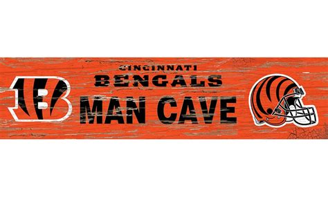 NFL Distressed Man Cave Sign | Groupon Goods