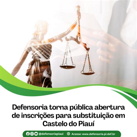 Defensoria P Blica Do Estado Do Piau