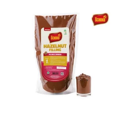 Jual Schoko Coklat Filling Spread Kg Kemasan Pouch Enak Tahan