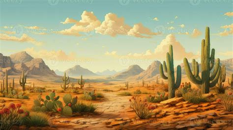 AI generated drought semi arid desert 35493383 Stock Photo at Vecteezy