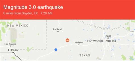 Usgs Quake Hits Outside Of Snyder