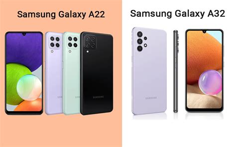 Samsung Galaxy A22 Vs Galaxy A32 Apa Bedanya