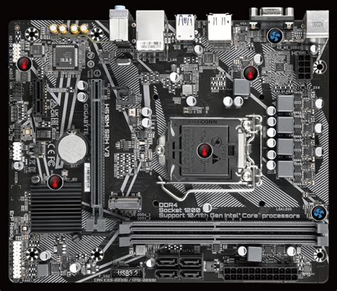 H M S H V Rev Key Features Motherboard Gigabyte