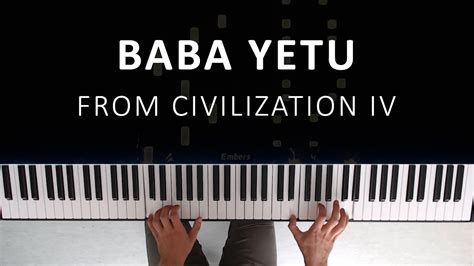 Baba Yetu Christopher Tin From Civilization IV Piano Cover