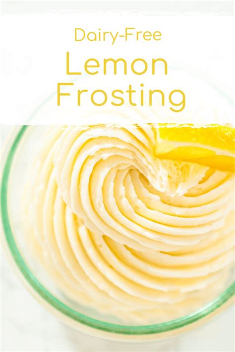 Dairy Free Lemon Frosting Recipe With Buttercream Option